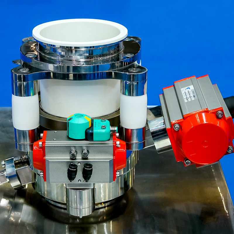 Injap rama -rama berpecah aseptik