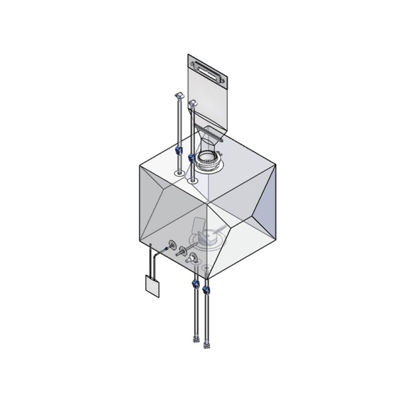 Beg pengangkutan serbuk/penyimpanan/pemakanan serbuk steril boleh guna